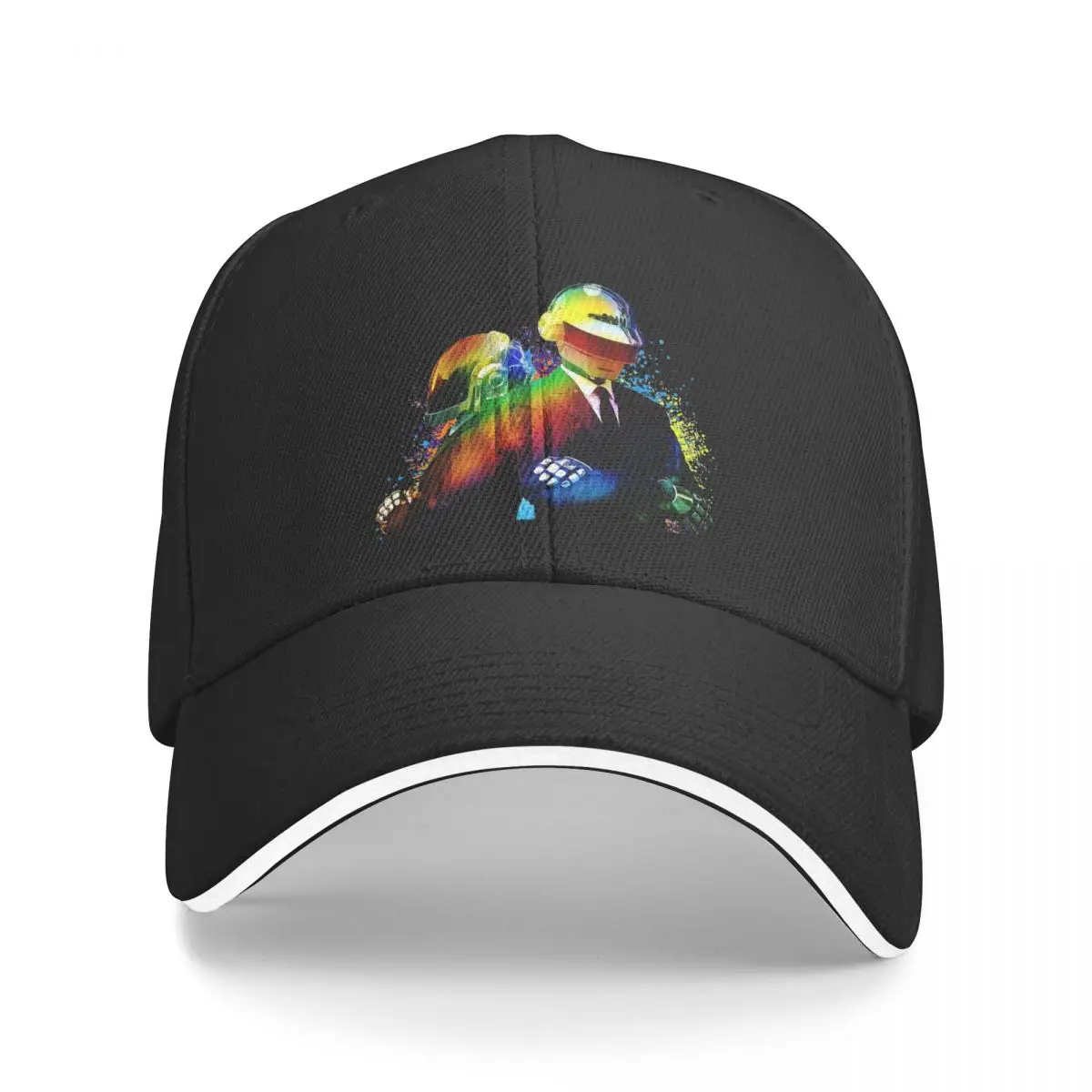 

Band Daft Punk Bangalter Guy Manuel De Homem Christo Colorful Dad Hats Pure Color Women's Hat Outdoor Baseball Caps Peaked Cap