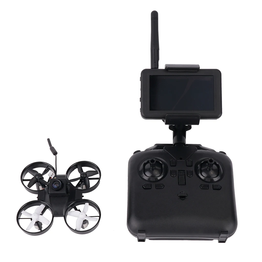 65mm Wheelbase FPV Basic Set T02 Kit RC Quadcopter FPV Racer Drone 800TVL Self-stabilizing Mode With Transmitter&Monitor Display
65mm Wheelbase FPV Basic Set T02 Kit RC Quadcopter FPV Racer Drone 800TVL Self-stabilizing Mode With Transmitter&Monitor Display