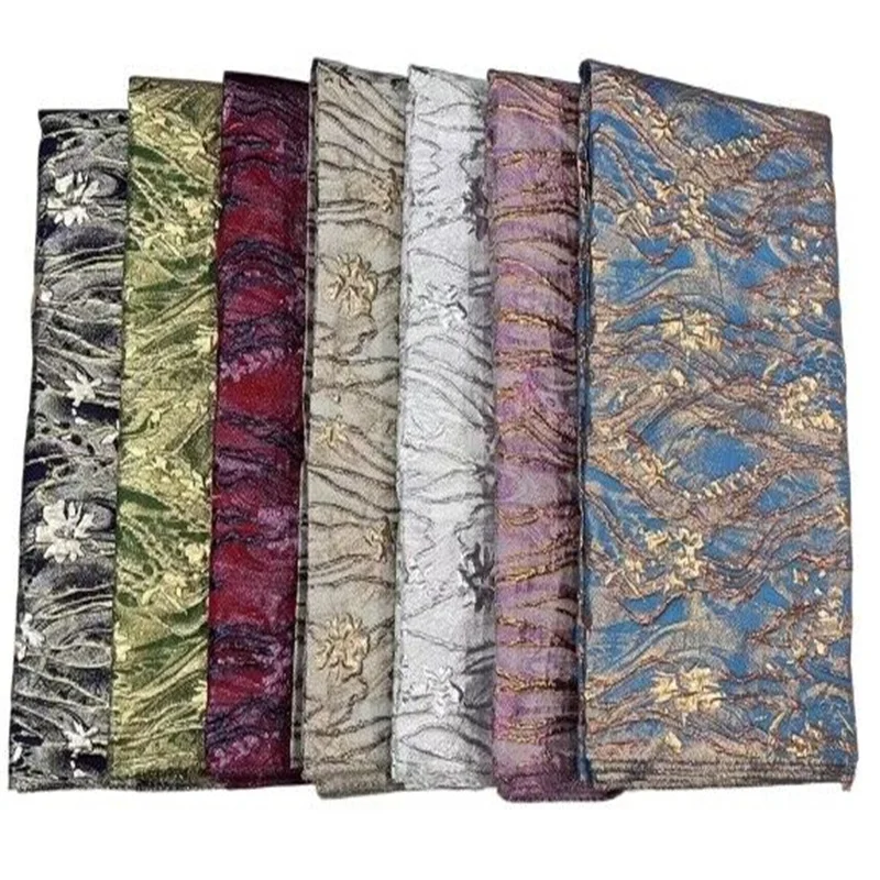Luxury African Brocade Fabric Damask Jacquard Lace Fabric Pink High Quality Nigerian Fabric Material for Clothes Sewing 5 Yards
Luxury African Brocade Fabric Damask Jacquard Lace Fabric Pink High Quality Nigerian Fabric Material for Clothes Sewing 5 Yards