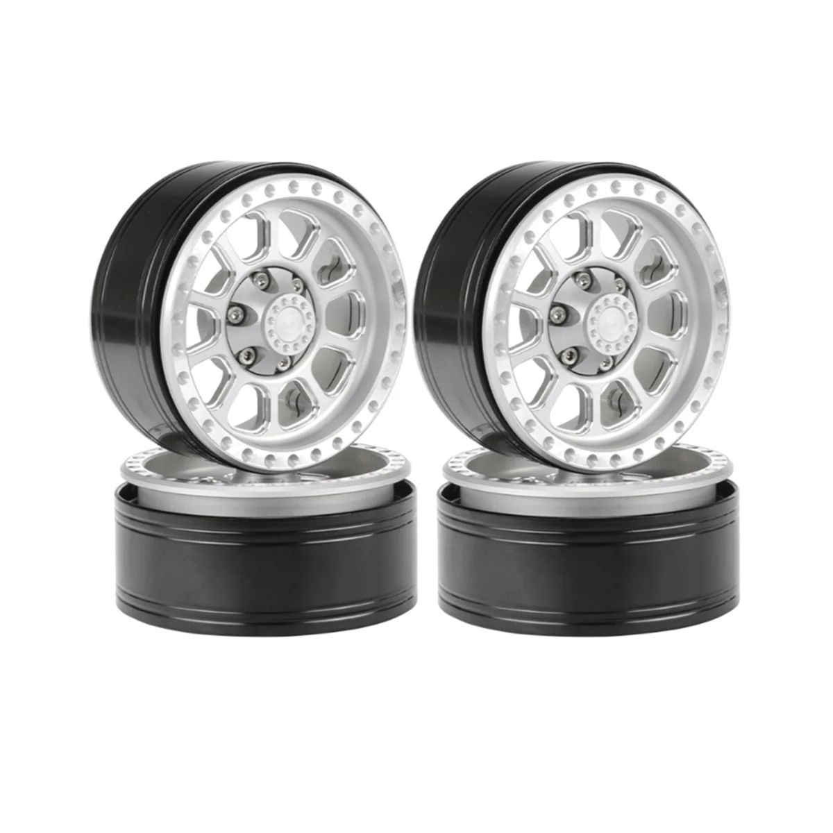 4Pcs 110G/Pcs Heavy Duty 1.9 Beadlock Wheel Rim Hub for 1/10 RC Crawler Car Axial SCX10 Traxxas TRX4 RC4WD D90 VS4-10,2
4Pcs 110G/Pcs Heavy Duty 1.9 Beadlock Wheel Rim Hub for 1/10 RC Crawler Car Axial SCX10 Traxxas TRX4 RC4WD D90 VS4-10,2