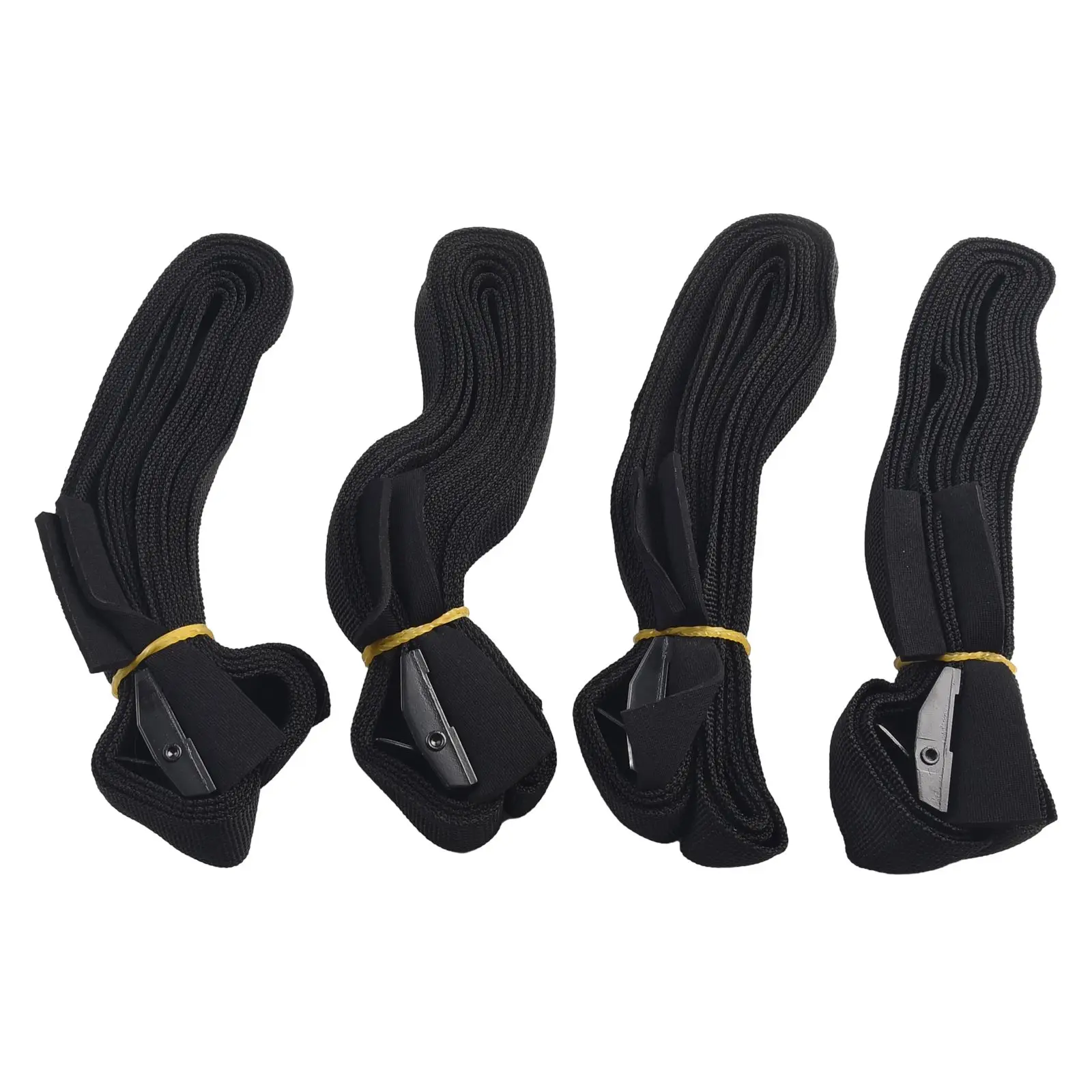 New 4PCS Luggage Buckle Car Roof Rack Surfboard Lashing Straps Tie Down 250 Kg 9.8ft Bicycle Black Carrier Durable
New 4PCS Luggage Buckle Car Roof Rack Surfboard Lashing Straps Tie Down 250 Kg 9.8ft Bicycle Black Carrier Durable