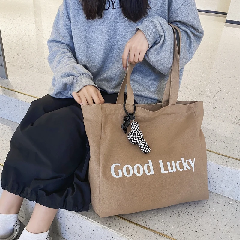 

Girls Fashion Simple Messenger Bag Casual Bookbag College Shoulder Schoolbag Women Make Up Bag Canvas Envelope Bag