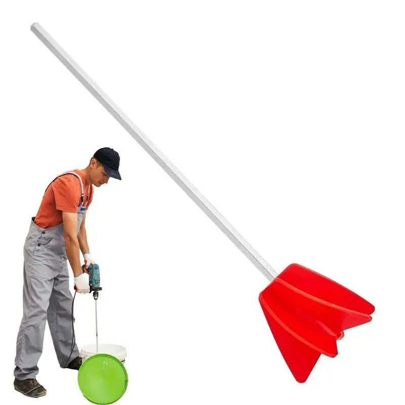 Drywall Mud Mixer Metal 5 Leaves Paddle Mixer Faster Power Mixing Grout Mixers Mortar Mixers Anti-Rust Wear-Resistant For
Drywall Mud Mixer Metal 5 Leaves Paddle Mixer Faster Power Mixing Grout Mixers Mortar Mixers Anti-Rust Wear-Resistant For