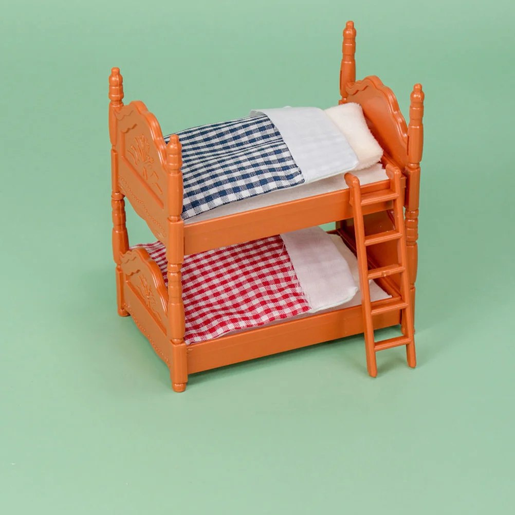 2 набора, имитация маленькой двухъярусной кровати, модель дома, двухъярусная пластиковая мебель для дома
2 набора, имитация маленькой двухъярусной кровати, модель дома, двухъярусная пластиковая мебель для дома