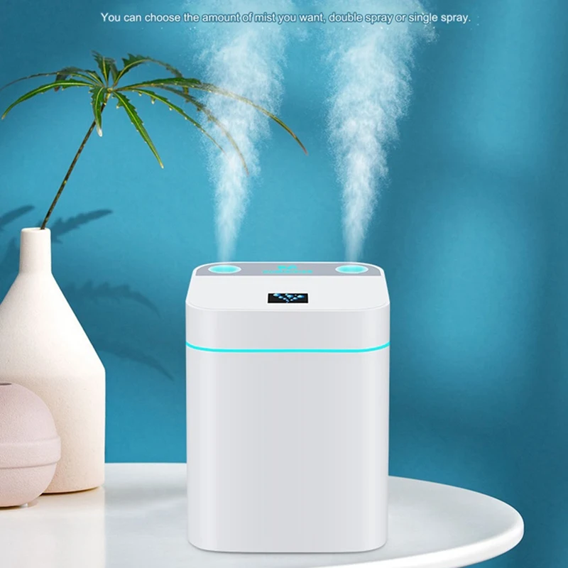 

Humidifiers For Bedroom, Large Capacity Humidifier USB Mist Top Essential Oil Diffuser Desktop Humidifier Durable Easy Install