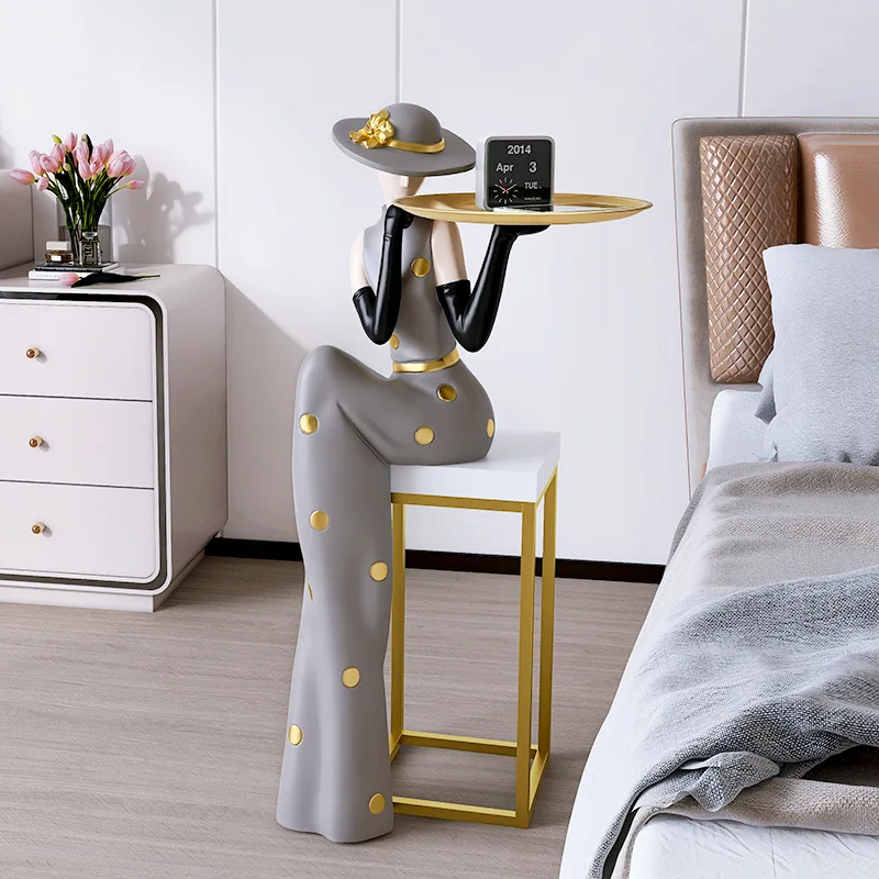 Nordic home decoration girl sculpture art abstract figure statue large floor tray decoration living room porch home accessories
Nordic home decoration girl sculpture art abstract figure statue large floor tray decoration living room porch home accessories