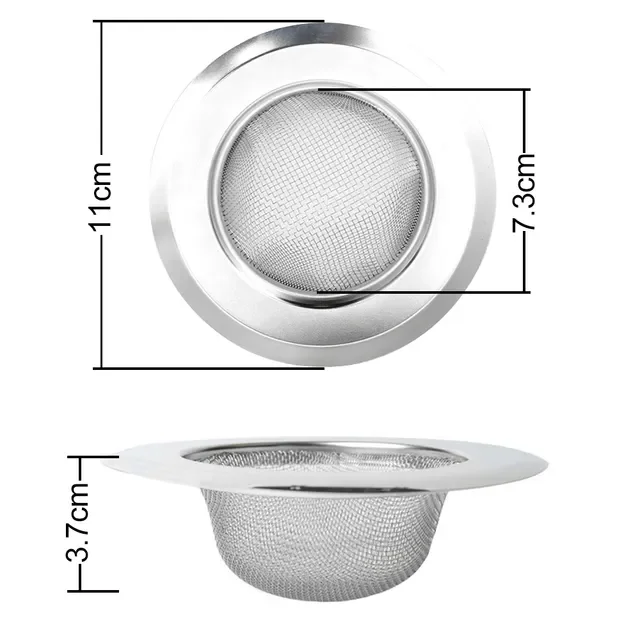 Sink Filter Mesh Metal Floor Drain Net Food Slag Stopper Plug Shower Bathtub Hair Catcher Deodorant Drainer Cleaner Tool
Sink Filter Mesh Metal Floor Drain Net Food Slag Stopper Plug Shower Bathtub Hair Catcher Deodorant Drainer Cleaner Tool
