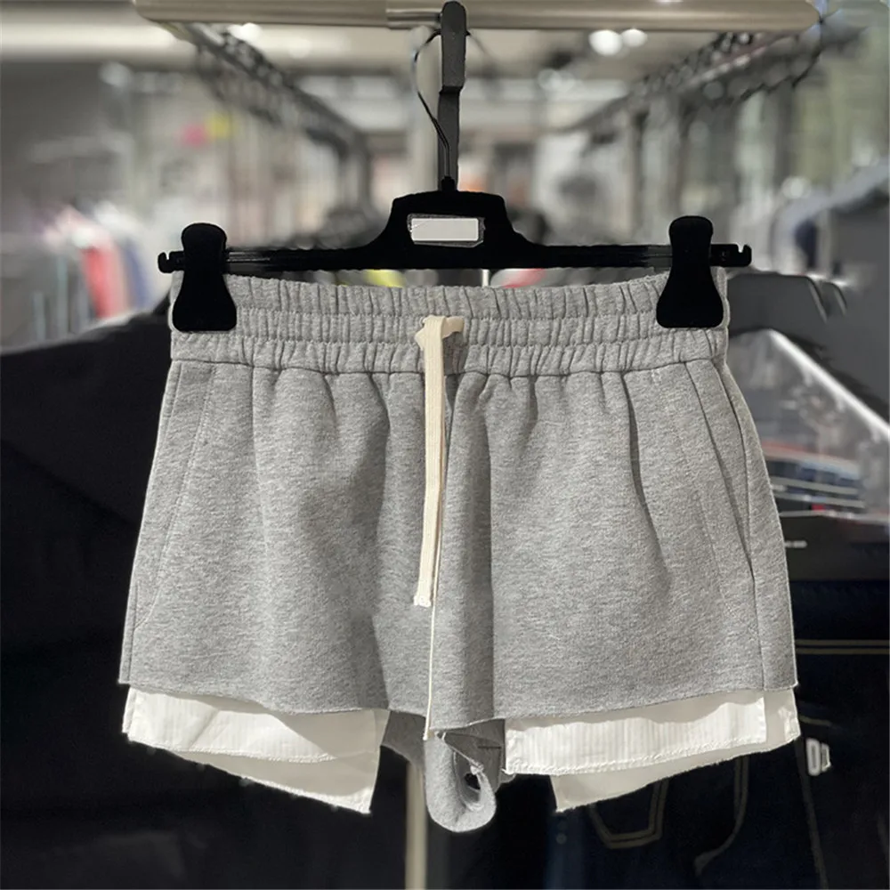 Summer New Drawstring Fake Two-piece Shorts Sports Hot Pants Casual Loose Wide Leg Pants
Summer New Drawstring Fake Two-piece Shorts Sports Hot Pants Casual Loose Wide Leg Pants