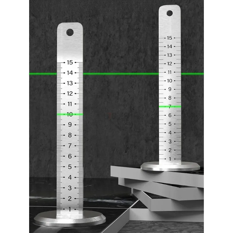 15mm Tiling Equal Height Marking Ruler Stainless Steel Version Household Hand Laying Floor Tiles Level Height Rulers Tools DIY
15mm Tiling Equal Height Marking Ruler Stainless Steel Version Household Hand Laying Floor Tiles Level Height Rulers Tools DIY