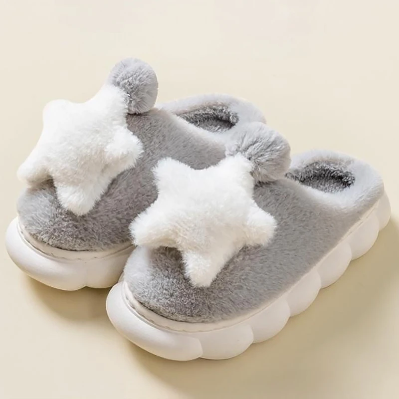 Home Slippers for Women Furry Sea Star Cartoon Indoor Shoes Memory Form Plush Comfort Women Slippers Platform Winter
Home Slippers for Women Furry Sea Star Cartoon Indoor Shoes Memory Form Plush Comfort Women Slippers Platform Winter