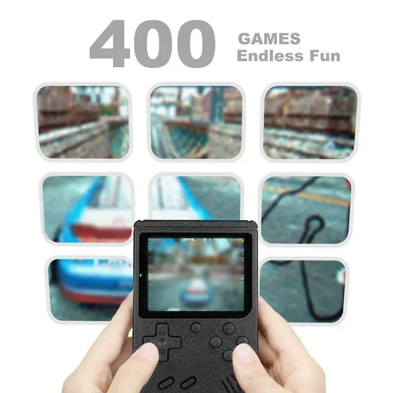 Retro Portable Mini Handheld Video Game Console 8-Bit 3.0 Inch Color LCD Kids Color Game Player Built-in 400 Games Retro Portable Mini Handheld Video Game Console 8-Bit 3.0 Inch Color LCD Kids Color Game Player Built-in 400 Games
