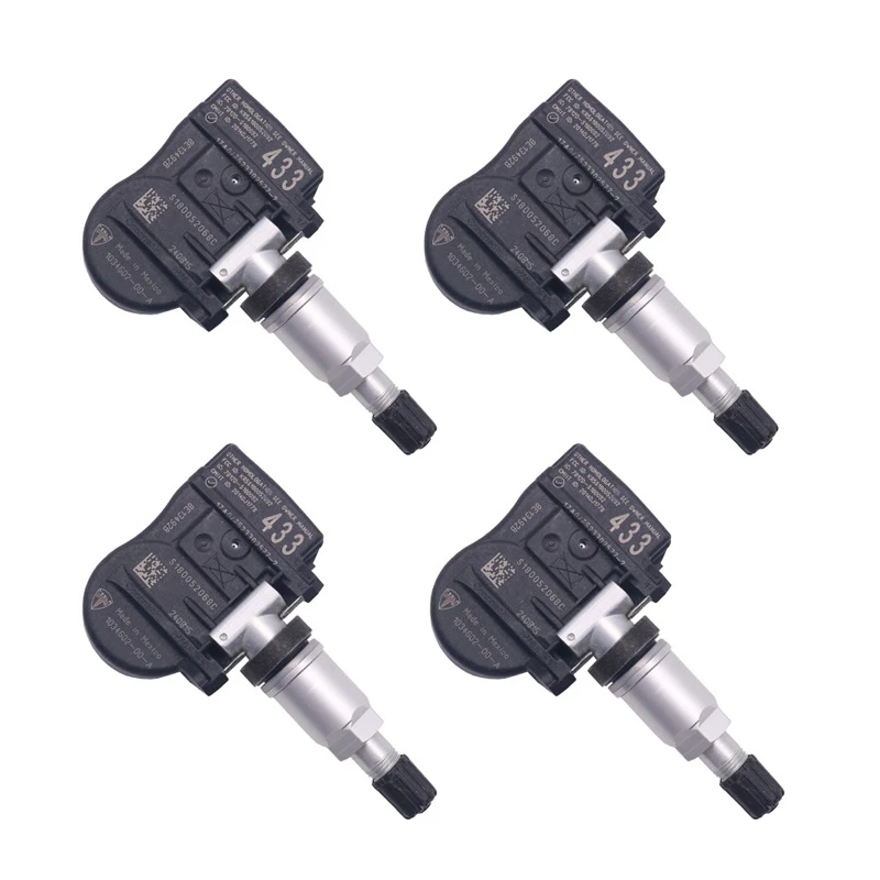 4Pcs for 2016-2023 Tesla Model X 433Mhz TPMS Sensor Tire Air Pressure Sensor
4Pcs for 2016-2023 Tesla Model X 433Mhz TPMS Sensor Tire Air Pressure Sensor