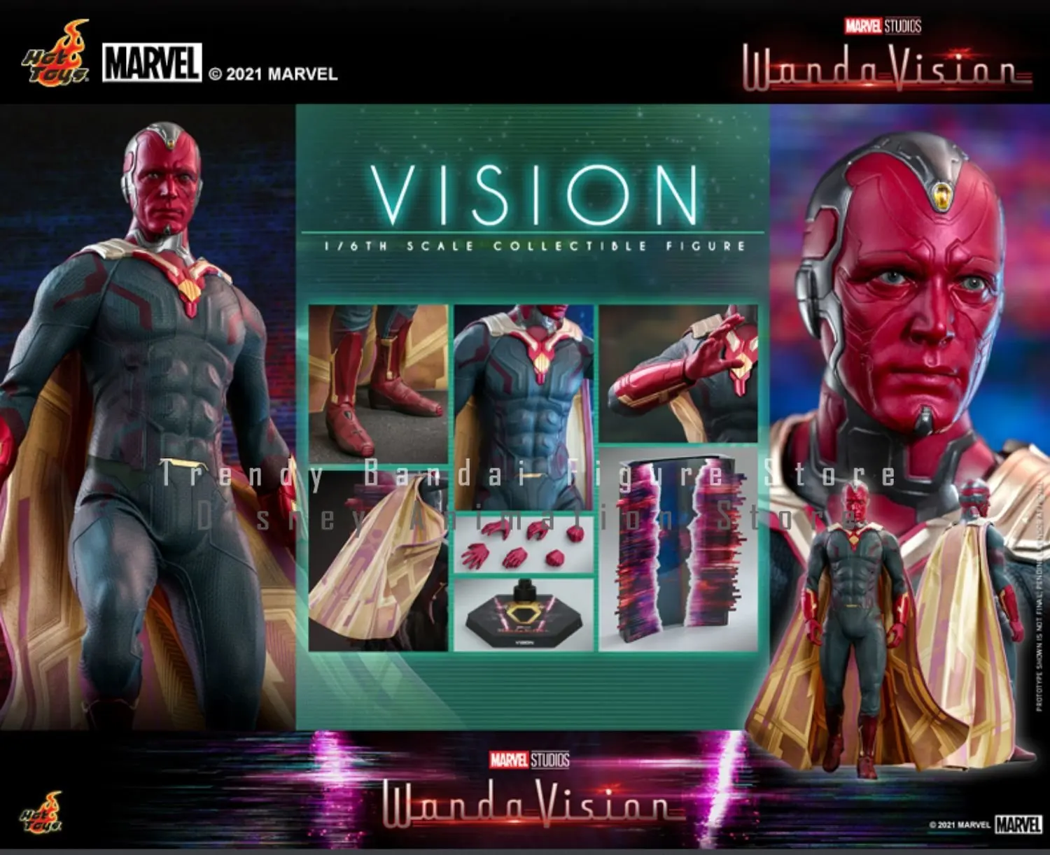 Оригинальные популярные игрушки Wanda Vision 1:6 VISION TMS037 Коллекционная кукла экшн-фигурка аниме модель S.H. Фигурка подарок
Оригинальные популярные игрушки Wanda Vision 1:6 VISION TMS037 Коллекционная кукла экшн-фигурка аниме модель S.H. Фигурка подарок