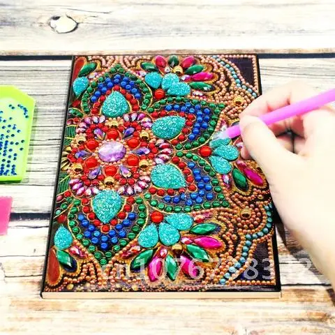 Special Shaped Diamond Painting Notebook Mandala Flower Mosaic A5 Diary Book Diamond Embroidery Butterfly Diy Gift Art AZQSD
Special Shaped Diamond Painting Notebook Mandala Flower Mosaic A5 Diary Book Diamond Embroidery Butterfly Diy Gift Art AZQSD