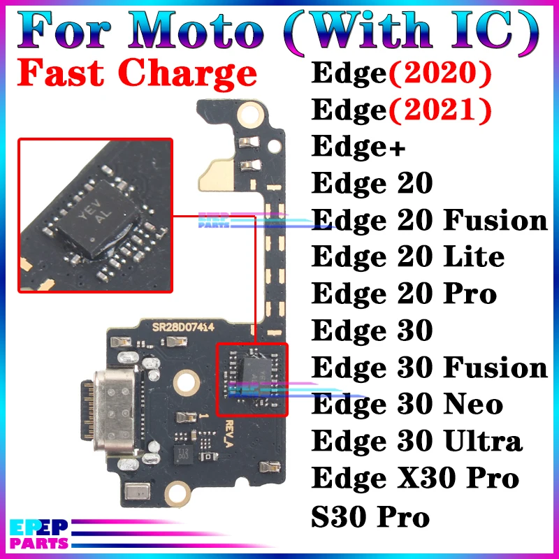 USB Dock Connector Fast Port for Motorola Moto Edge 20 30 X30 S30 + 2020 2021 2022Fusion Lite Pro Neo Ultra Charging Board
USB Dock Connector Fast Port for Motorola Moto Edge 20 30 X30 S30 + 2020 2021 2022Fusion Lite Pro Neo Ultra Charging Board