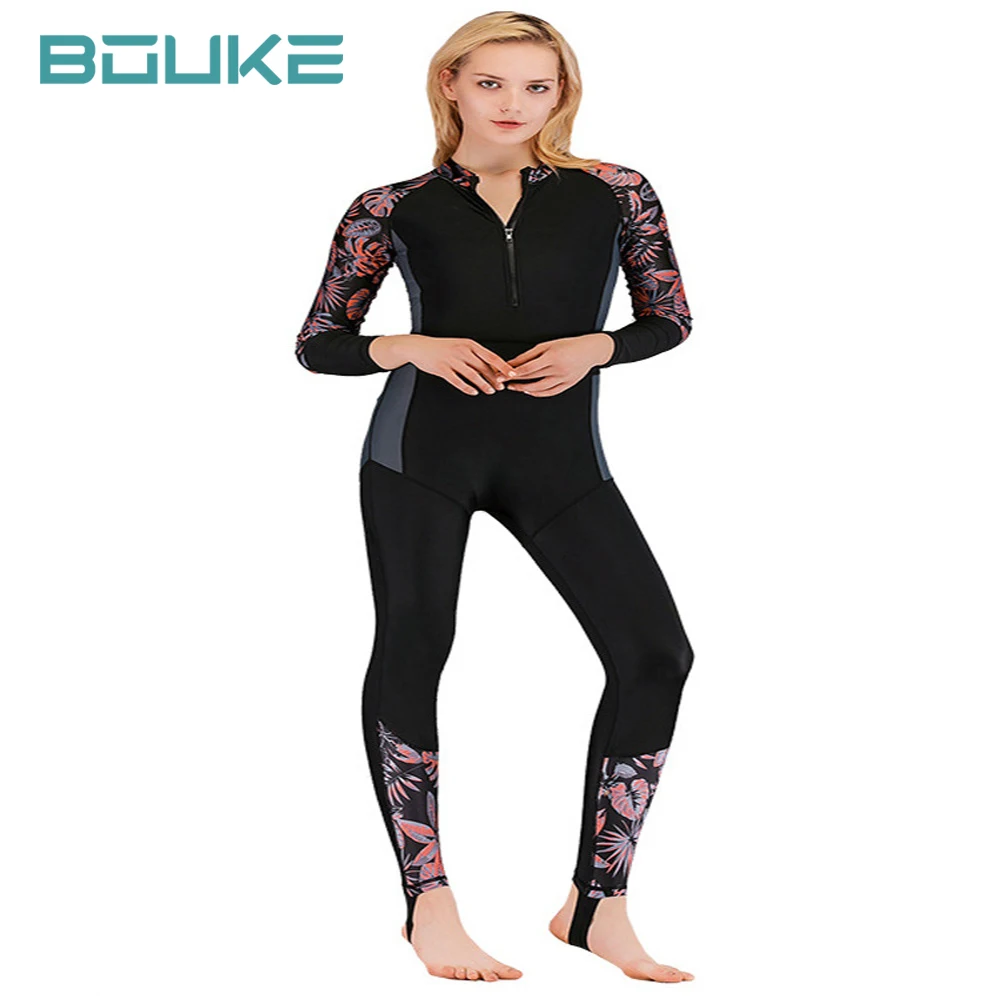 UPF 50+ Full Body Diving Wetsuit One Piece Long Sleeve Rash Guard women Vintage Swimwear Surfing Suit anti-uv
UPF 50+ Full Body Diving Wetsuit One Piece Long Sleeve Rash Guard women Vintage Swimwear Surfing Suit anti-uv