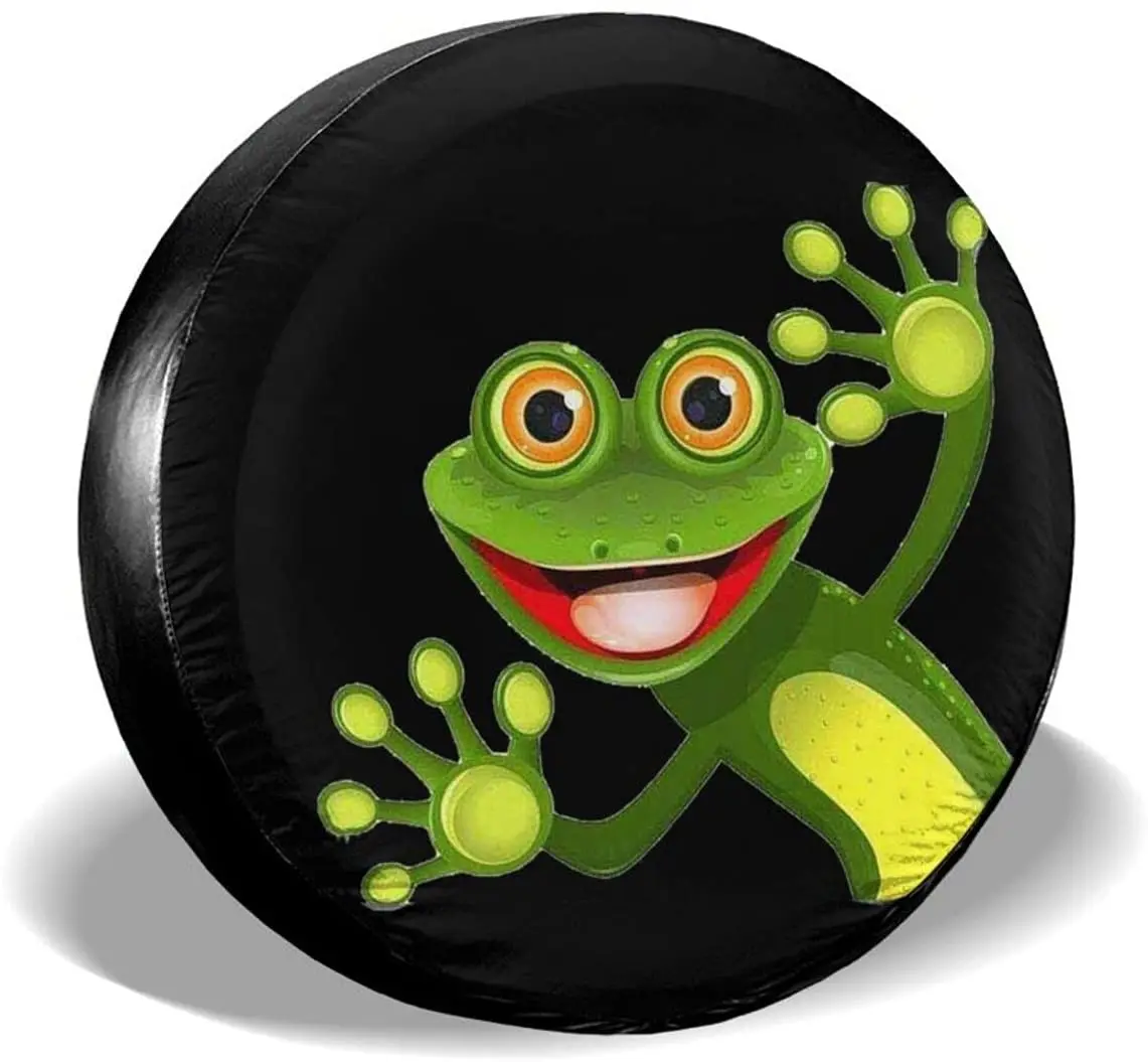 Hitamus Funny Cartoon Frog Smile Spare Tire Cover Universal Fit for Wrangler Rv SUV Truck Travel Trailer and Many Vehicles
Hitamus Funny Cartoon Frog Smile Spare Tire Cover Universal Fit for Wrangler Rv SUV Truck Travel Trailer and Many Vehicles