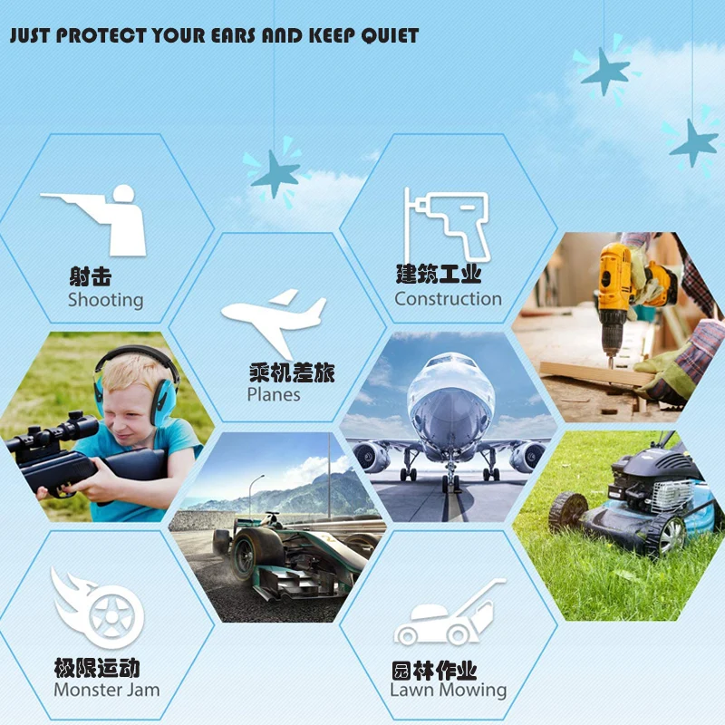 Generic Shooting Ear Protection Earmuffs Cancelling Safety Ear Jumia