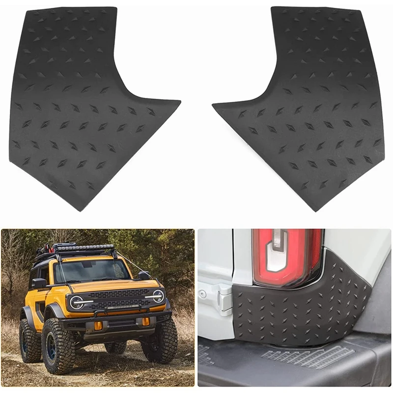 2Piece Rear Corner Edge Guards Body Armor Cover Replacement Accessories For Ford Bronco 2021-2023 Exterior Accessories ,Black
2Piece Rear Corner Edge Guards Body Armor Cover Replacement Accessories For Ford Bronco 2021-2023 Exterior Accessories ,Black