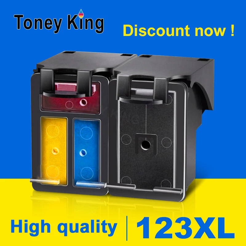 Ink Cartridge 123XL Replacement For HP Deskjet 2620 For HP 123 For HP123 Deskjet 2630 2632 2130 2132 2134 Officejet 3830 3831
Ink Cartridge 123XL Replacement For HP Deskjet 2620 For HP 123 For HP123 Deskjet 2630 2632 2130 2132 2134 Officejet 3830 3831