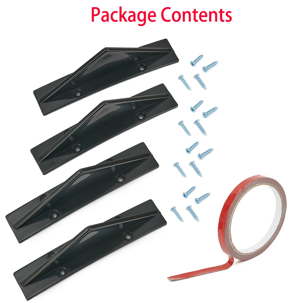 4PCS Car Rear Bumper Diffuser Cap Universal ABS Plastic Triangle Rear Spoiler Fin Trim Cap For 300 Exterior Car Accessories
4PCS Car Rear Bumper Diffuser Cap Universal ABS Plastic Triangle Rear Spoiler Fin Trim Cap For 300 Exterior Car Accessories
