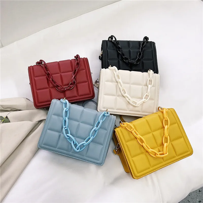 Female 2022 Popular New Trendy Fashion Chain Rhombus One-shoulder Messenger Net Red Simple Hand-held Small Square Bag Bags
Female 2022 Popular New Trendy Fashion Chain Rhombus One-shoulder Messenger Net Red Simple Hand-held Small Square Bag Bags