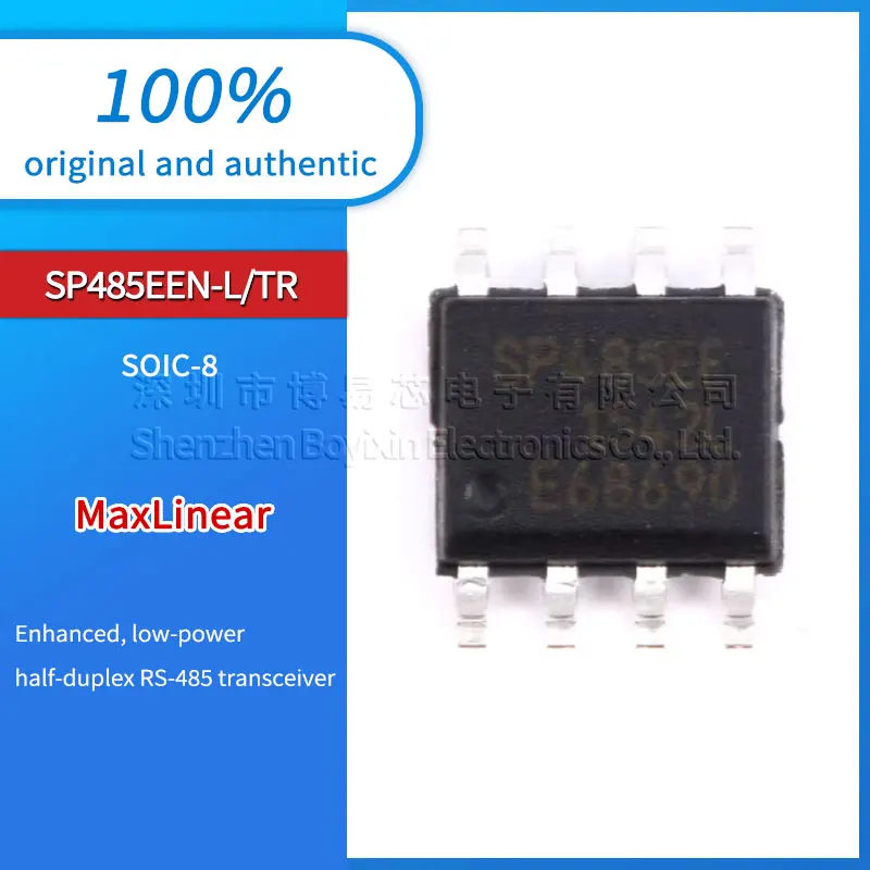 5pcs Original authentic SP485EEN-L TR SOIC-8 RS485 transceiver chip 4.75V-5.25V 
5pcs Original authentic SP485EEN-L TR SOIC-8 RS485 transceiver chip 4.75V-5.25V