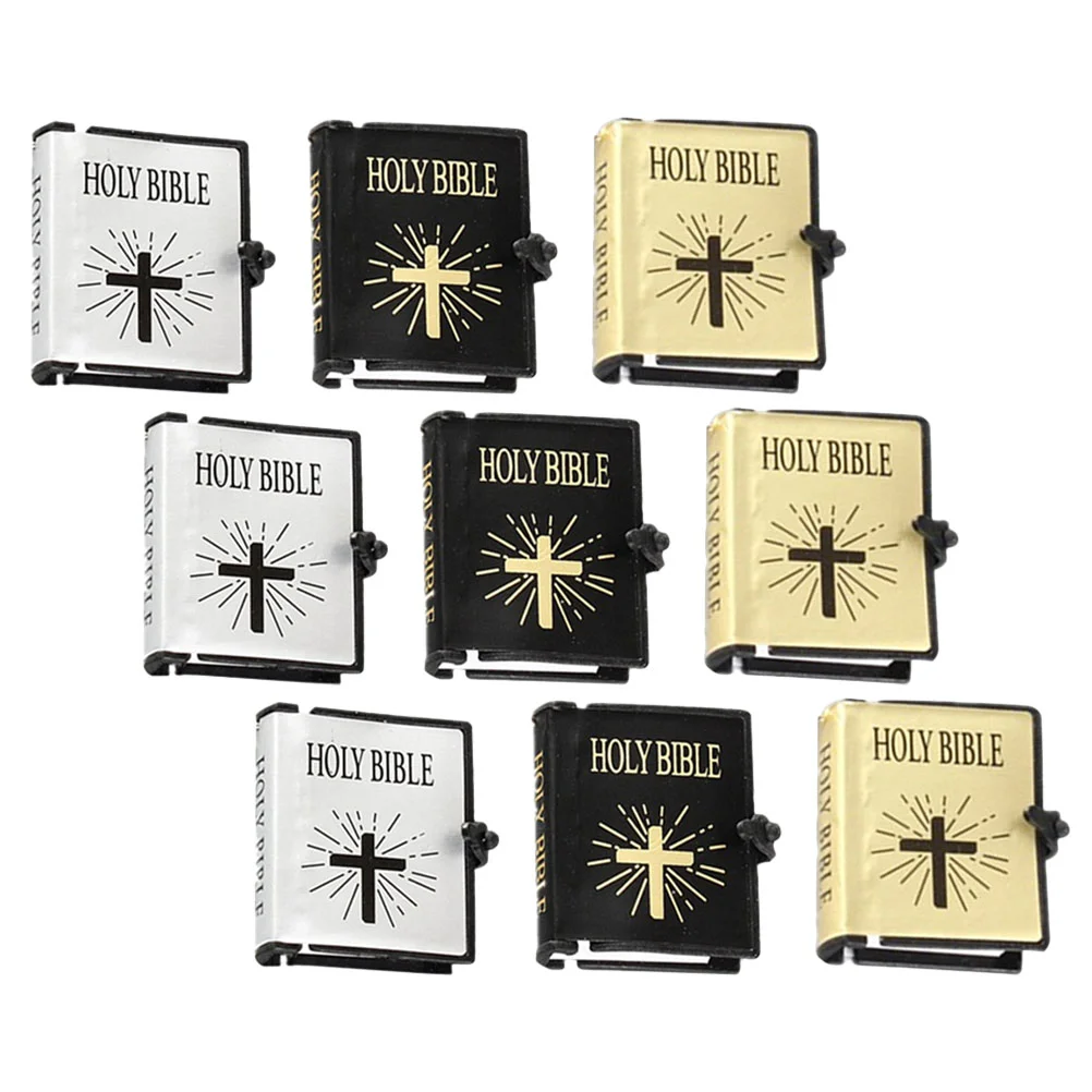 9 Pcs Dollhouse Bible Pretend Play Toys Books Kit Decor Tiny Mini Paper Miniatures for
9 Pcs Dollhouse Bible Pretend Play Toys Books Kit Decor Tiny Mini Paper Miniatures for