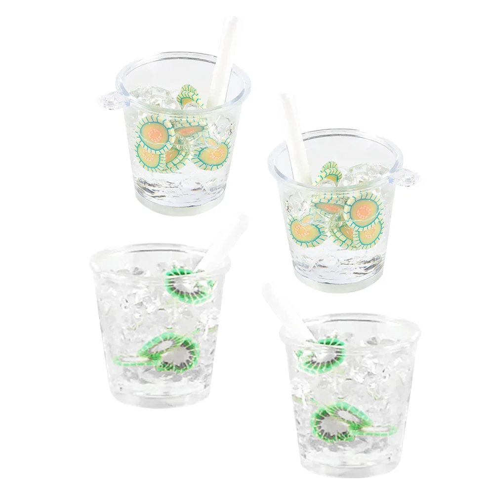 4 шт., миниатюрные чашки для сока и льда 
4 шт., миниатюрные чашки для сока и льда