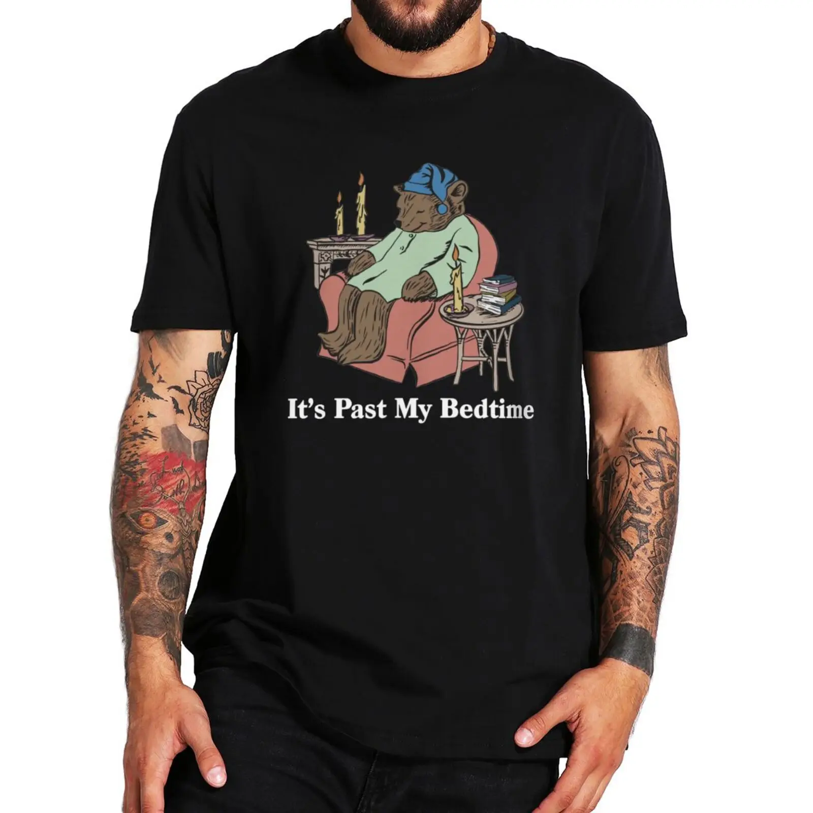It's Past My Bedtime T Shirt Retro Bear Meme Y2k Gift Streetwears 100% Cotton Soft Unisex T-shirts EU Size
It's Past My Bedtime T Shirt Retro Bear Meme Y2k Gift Streetwears 100% Cotton Soft Unisex T-shirts EU Size