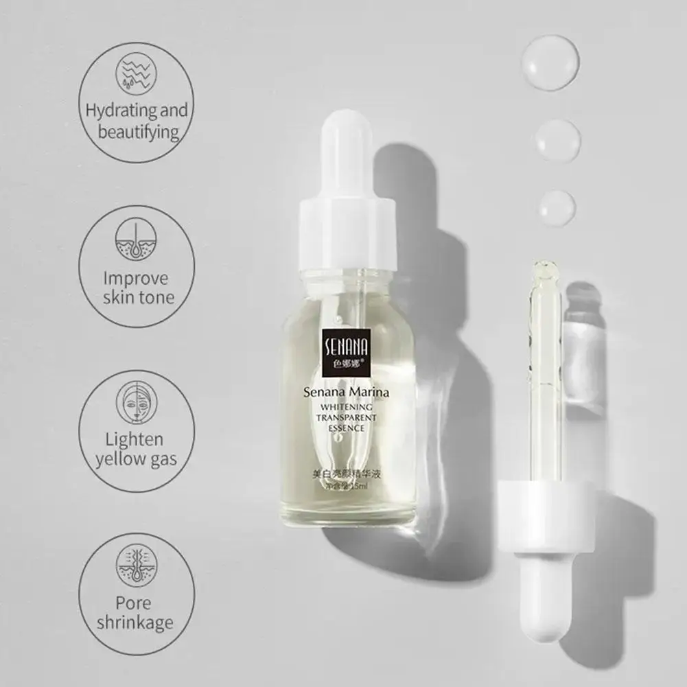 15ml Whitening and Freckle-removing Essence Moisturizing Anti-wrinkle Fine Pore Essence Facial Skin care for women hot
15ml Whitening and Freckle-removing Essence Moisturizing Anti-wrinkle Fine Pore Essence Facial Skin care for women hot