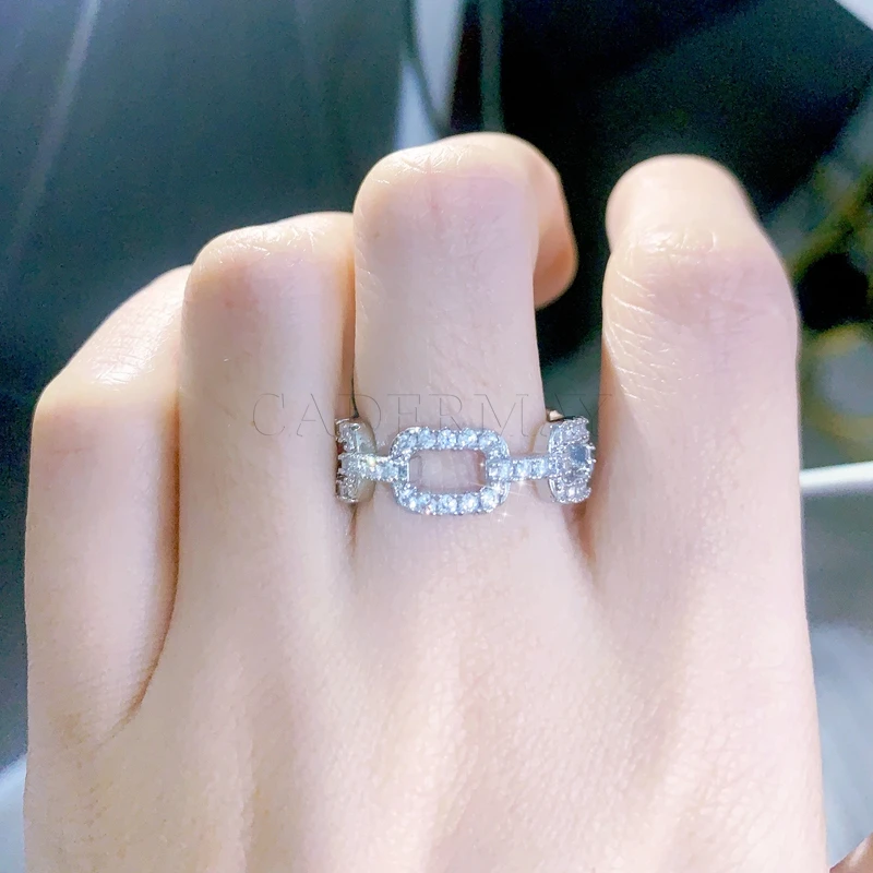 CADERMAY D VVS Moissanite Rings S925 Sterling Silver Party Shopping High Quality Customized Fashion Jewelry For Women Men 2023
CADERMAY D VVS Moissanite Rings S925 Sterling Silver Party Shopping High Quality Customized Fashion Jewelry For Women Men 2023