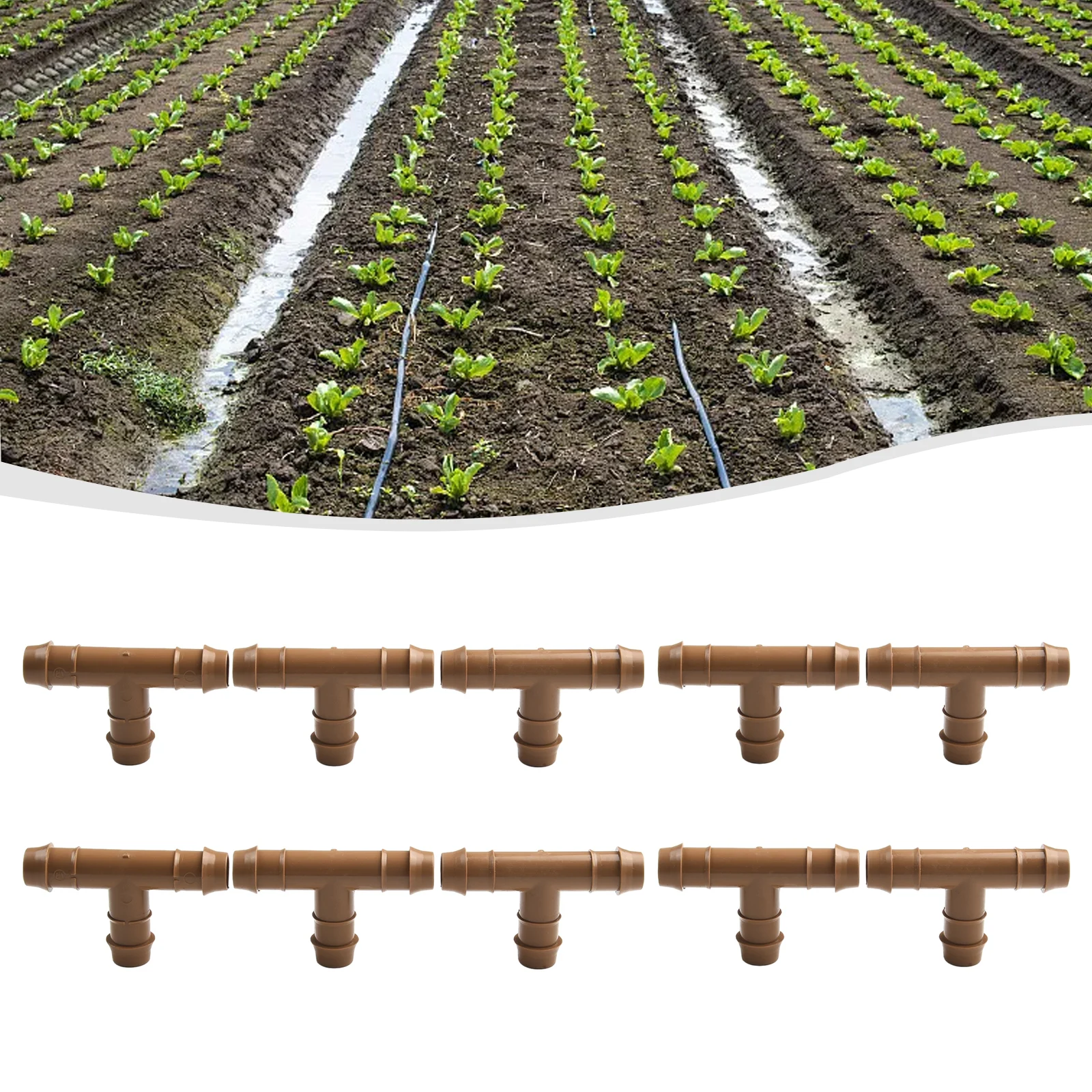 Exquisite High Quality Practical Brand New Connectors Barbed Tee 1/2 Tubing Tee Fittings 10 Pieces 17mm Drip Irrigation
Exquisite High Quality Practical Brand New Connectors Barbed Tee 1/2 Tubing Tee Fittings 10 Pieces 17mm Drip Irrigation