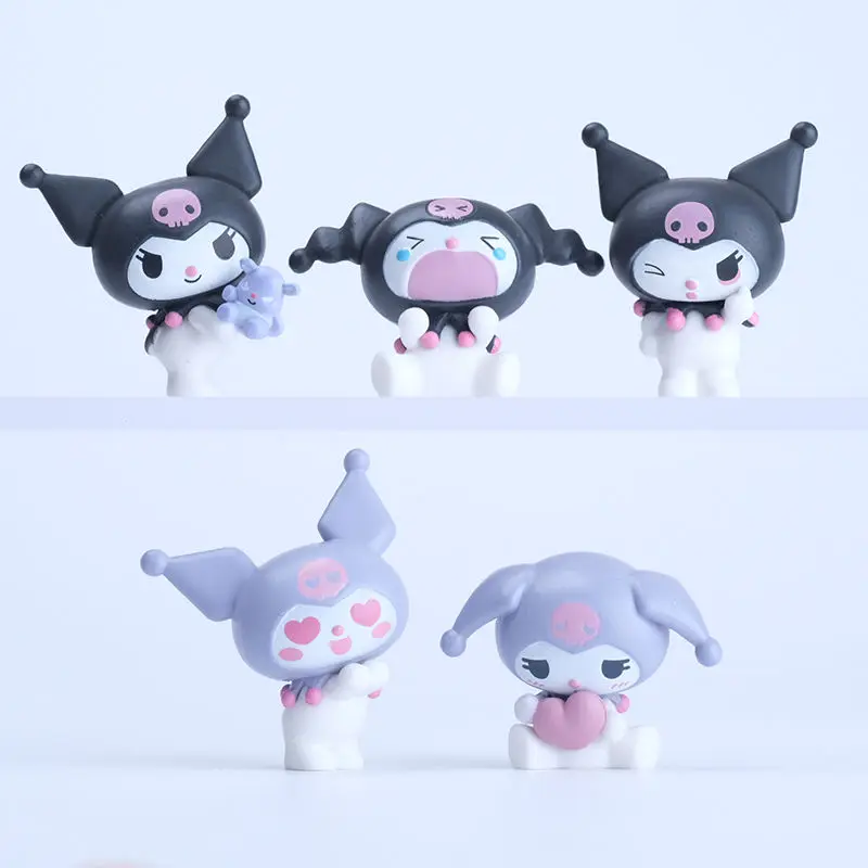 Серия Sanrio анимационные периферийные устройства 5 Kuromi Мультяшные креативные различные милые формы гасяпон детская игрушка модель украшения подарки
Серия Sanrio анимационные периферийные устройства 5 Kuromi Мультяшные креативные различные милые формы гасяпон детская игрушка модель украшения подарки