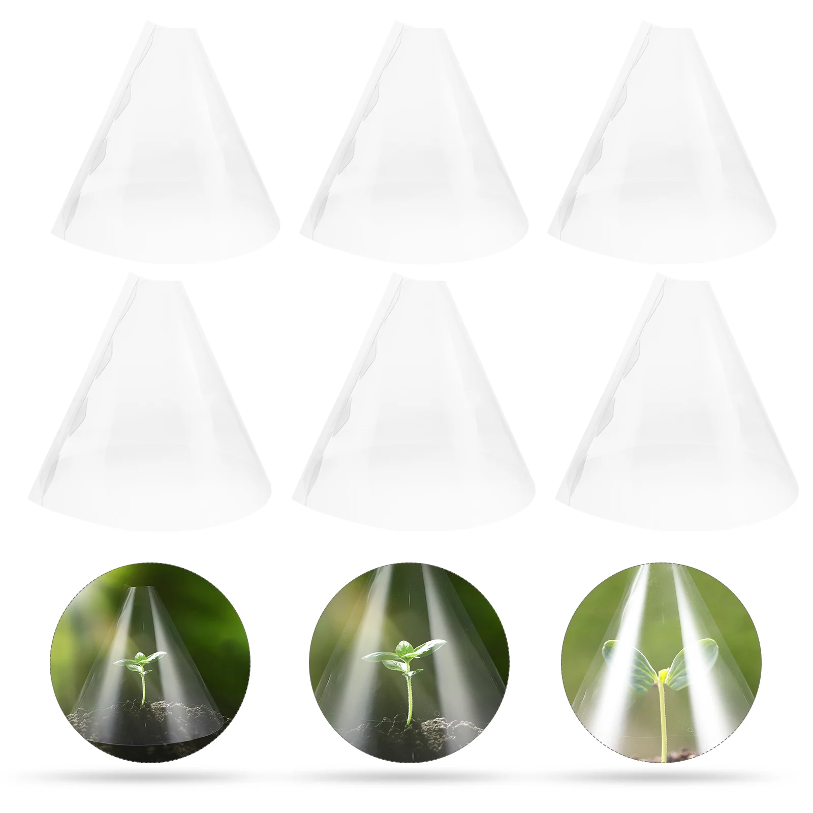 10 Pcs Tree Covering Plant Root Protection Grass Cloth 10pcs Frost Covers Bell Jar Pot Plastic Convenient Plants
10 Pcs Tree Covering Plant Root Protection Grass Cloth 10pcs Frost Covers Bell Jar Pot Plastic Convenient Plants