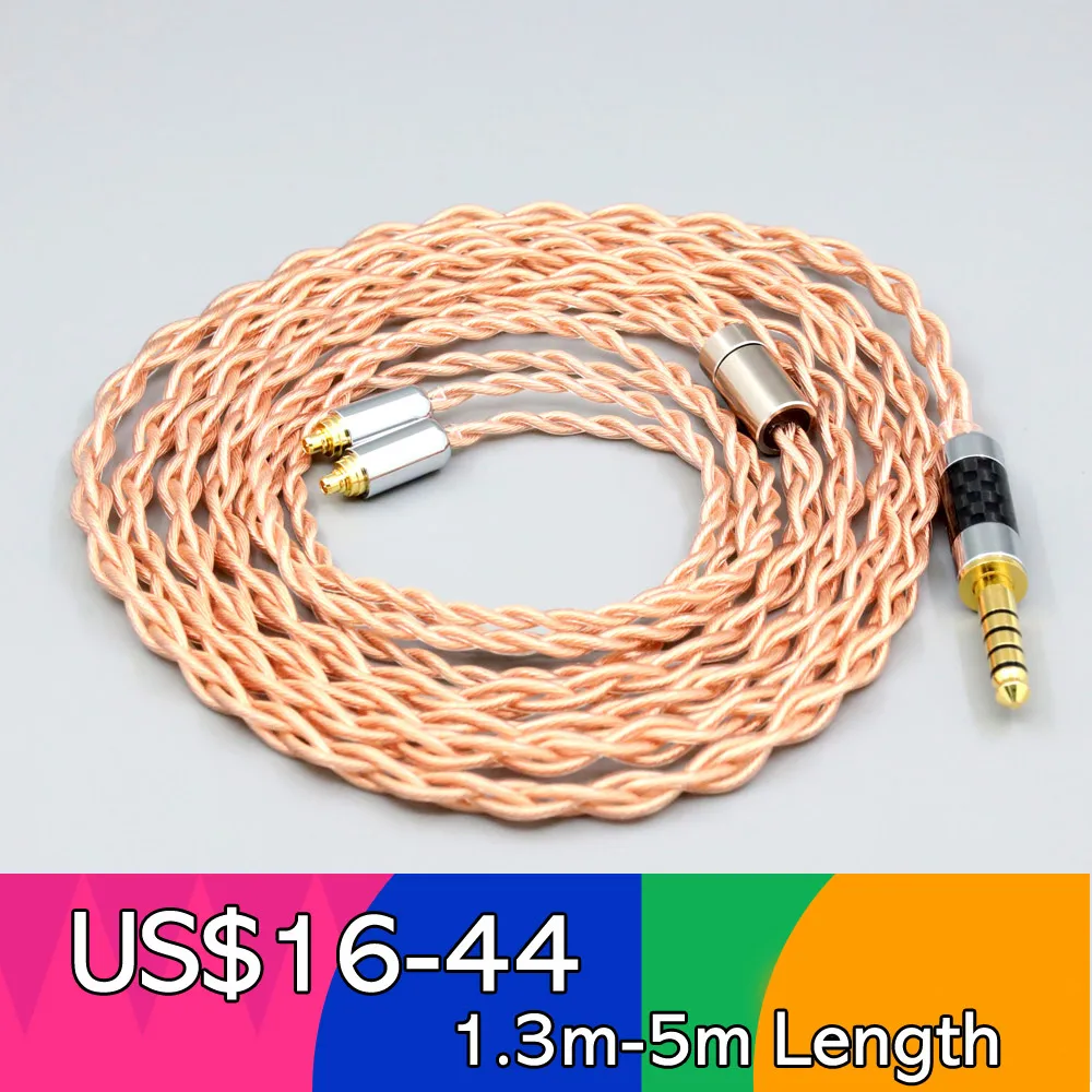 

4 Core 1.7mm Litz HiFi-OFC Earphone Braided Cable For AKG N5005 N30 N40 MMCX LN008087