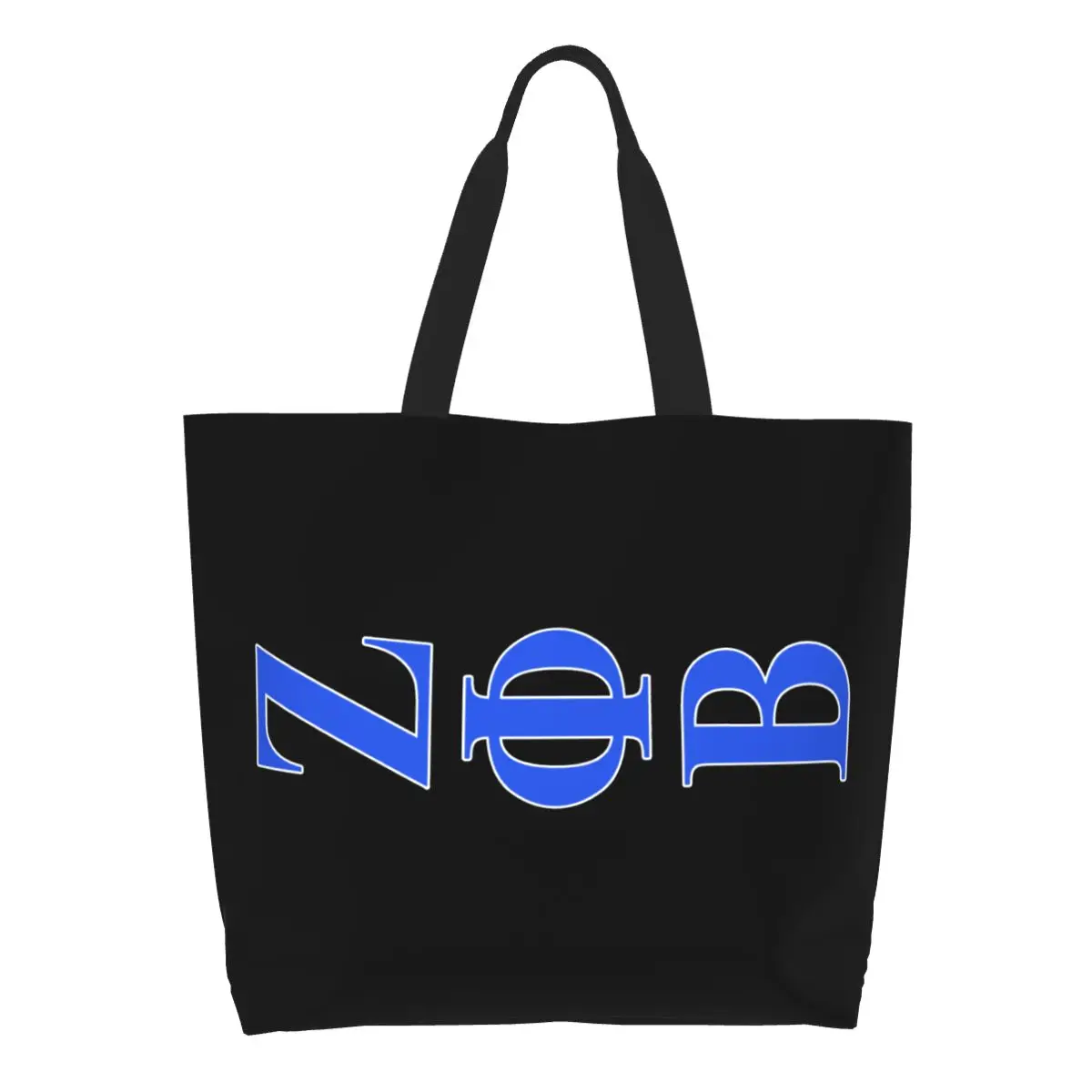 

Модная печать Zeta Phi Beta Tote сумки многоразового использования для покупок холщовая сумка-шоппер через плечо