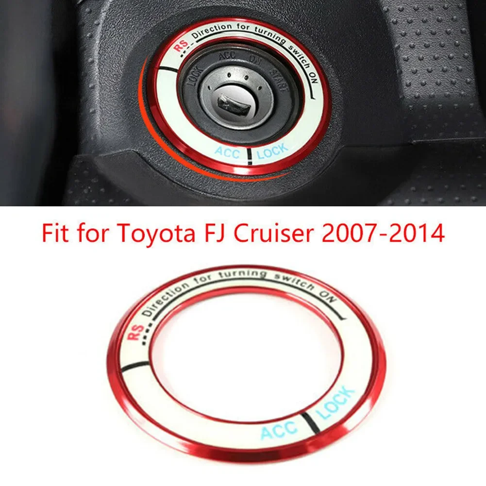 Red Aluminum Button Ignition Switch Cover Fits For Toyota FJ Cruiser 2007-2014 Automobiles Interior Mouldings
Red Aluminum Button Ignition Switch Cover Fits For Toyota FJ Cruiser 2007-2014 Automobiles Interior Mouldings