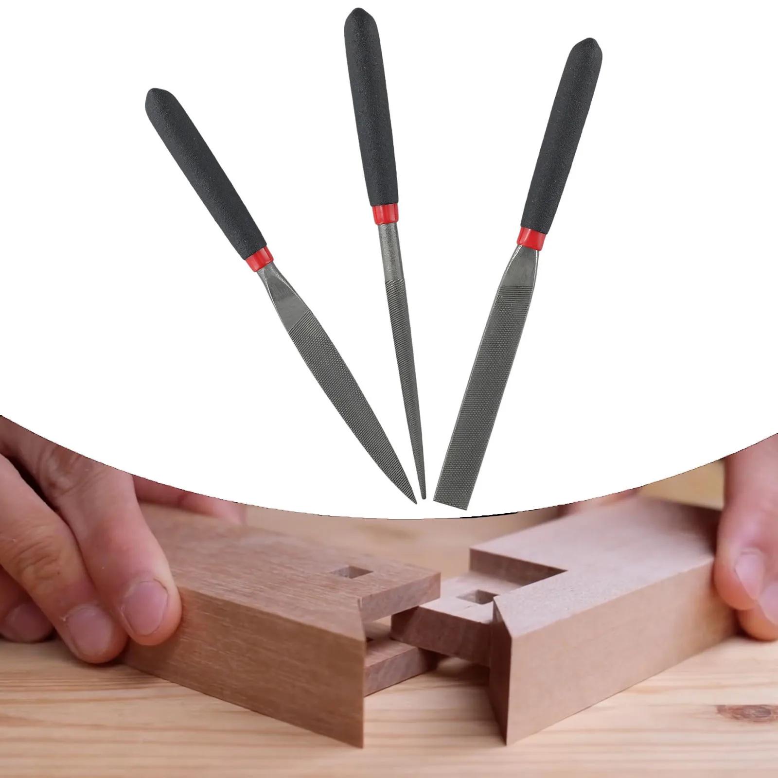 Brand New Files 3Pcs/Set Model Files Reliable Flat File Half Round File Mini Files Round File Steel Home For Stone
Brand New Files 3Pcs/Set Model Files Reliable Flat File Half Round File Mini Files Round File Steel Home For Stone