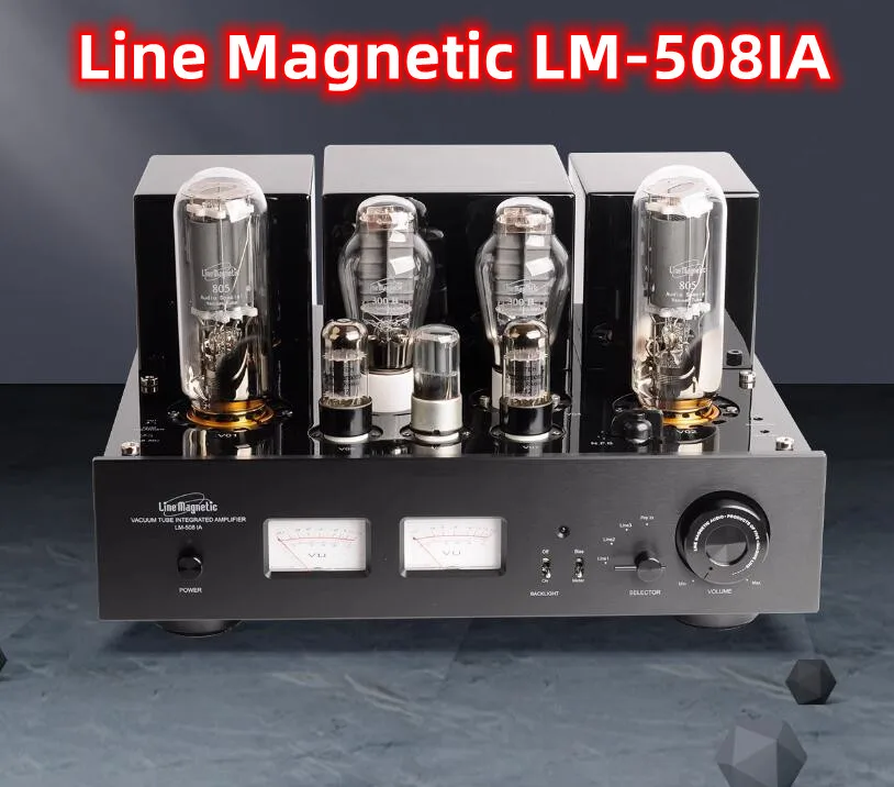 Line Magnetic LM-508IA Class Integrated Tube Valve Amplifier 48W+48W 300B Push 805 Tubes LM508IA
Line Magnetic LM-508IA Class Integrated Tube Valve Amplifier 48W+48W 300B Push 805 Tubes LM508IA