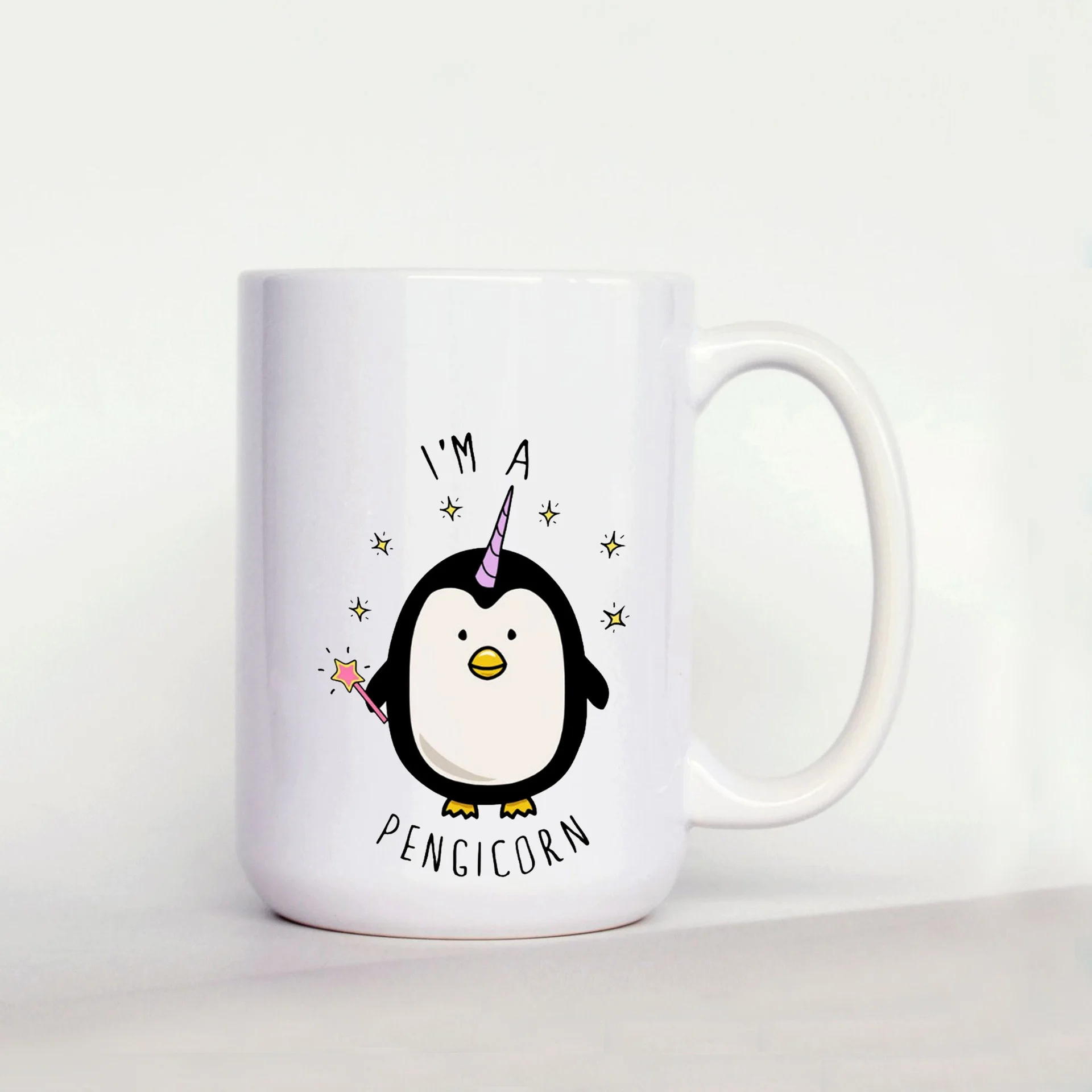 15OZ Penguins Cups Unicorn Coffee Mug Couples Valentines Gifts for Girlfriend Husband Wife Lover Tableware Coffeeware Drinkware
15OZ Penguins Cups Unicorn Coffee Mug Couples Valentines Gifts for Girlfriend Husband Wife Lover Tableware Coffeeware Drinkware