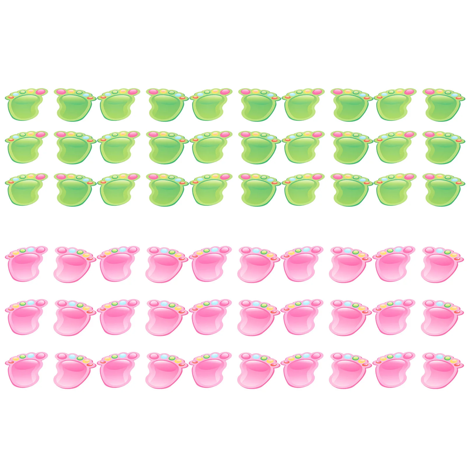 Children's Footprint Stickers Floor Decals Cartoon Stairs Decor for Preschool Lovely
Children's Footprint Stickers Floor Decals Cartoon Stairs Decor for Preschool Lovely
