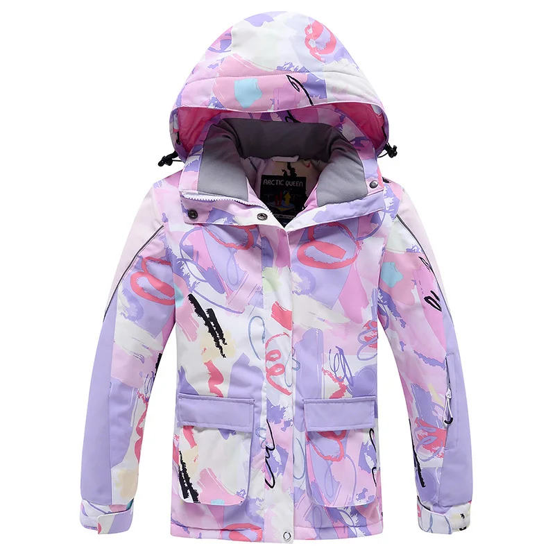 Children's Ski Jacket Outdoor Windproof and Waterproof Girls' Winter Snow Sports Jacket Warm Breathable Snowboarding Jackets
Children's Ski Jacket Outdoor Windproof and Waterproof Girls' Winter Snow Sports Jacket Warm Breathable Snowboarding Jackets
