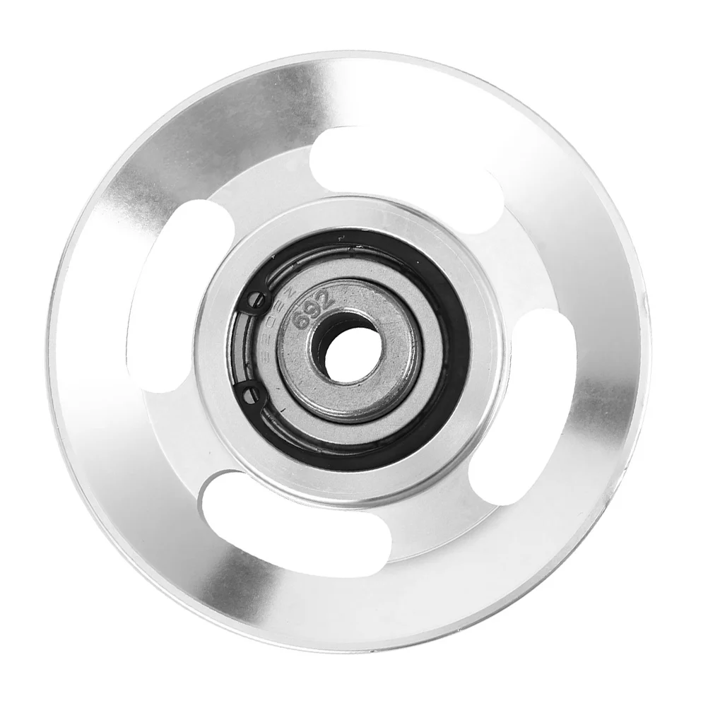 Exercise Pulley Fitness Equipment Metal Wheel Aluminum Alloy Gym Part Replacement Accessory Universal 
Exercise Pulley Fitness Equipment Metal Wheel Aluminum Alloy Gym Part Replacement Accessory Universal