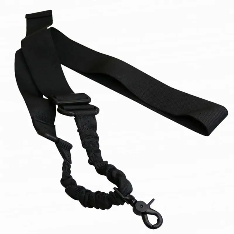 

Tactical Single Point Sling, Military-Grade Nylon Adjustable Sling Strap, for Airsoft Hunting Shooting Accessories