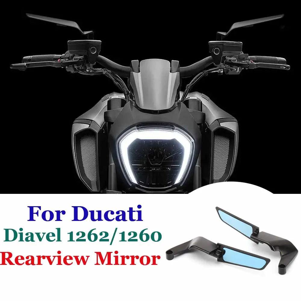 For Ducati XDiavel 1262S Dark 2021-2023 DIAVEL 1260S 2019-2020 Motorcycle Rearview Mirror Adjustable Kit Rearview Mirro
For Ducati XDiavel 1262S Dark 2021-2023 DIAVEL 1260S 2019-2020 Motorcycle Rearview Mirror Adjustable Kit Rearview Mirro