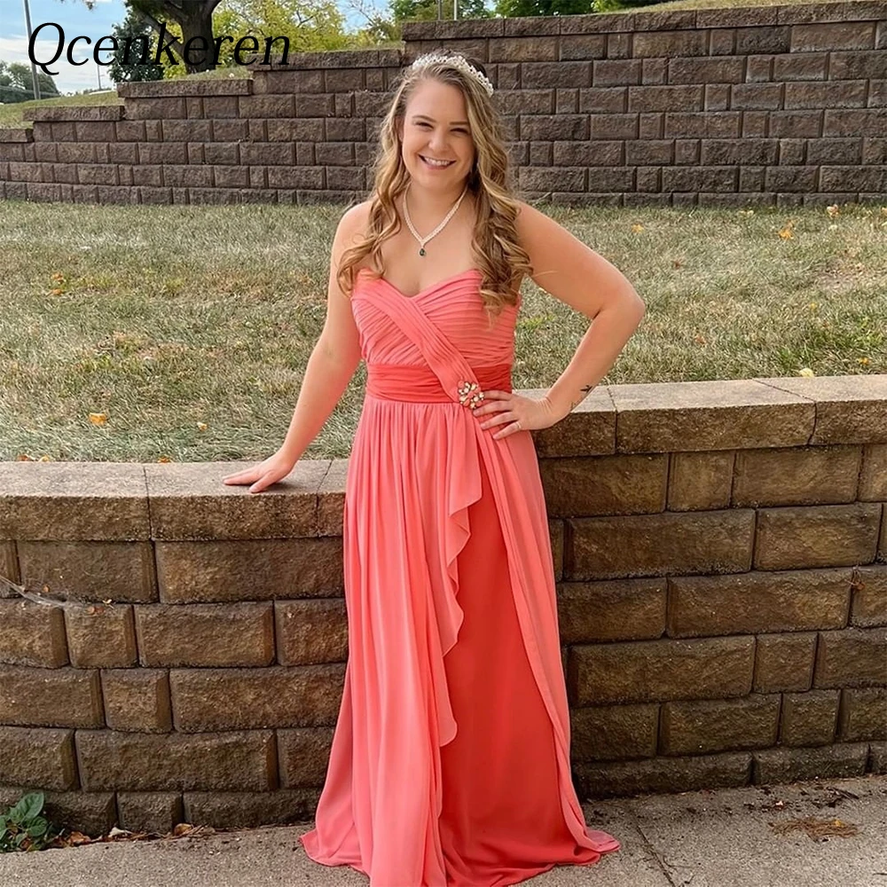 Elegant A-line Evening Suitable Formal Bespoke Occasion Party Dresses Sexy Sweatheart Strapless High Split Gowns for Women 2023
Elegant A-line Evening Suitable Formal Bespoke Occasion Party Dresses Sexy Sweatheart Strapless High Split Gowns for Women 2023