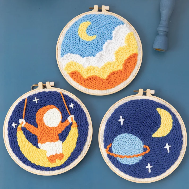 Russia Poke Embroidered Wool Material Pack Zero Basic Decompression Gift DIY Production of Kindergarten
Russia Poke Embroidered Wool Material Pack Zero Basic Decompression Gift DIY Production of Kindergarten