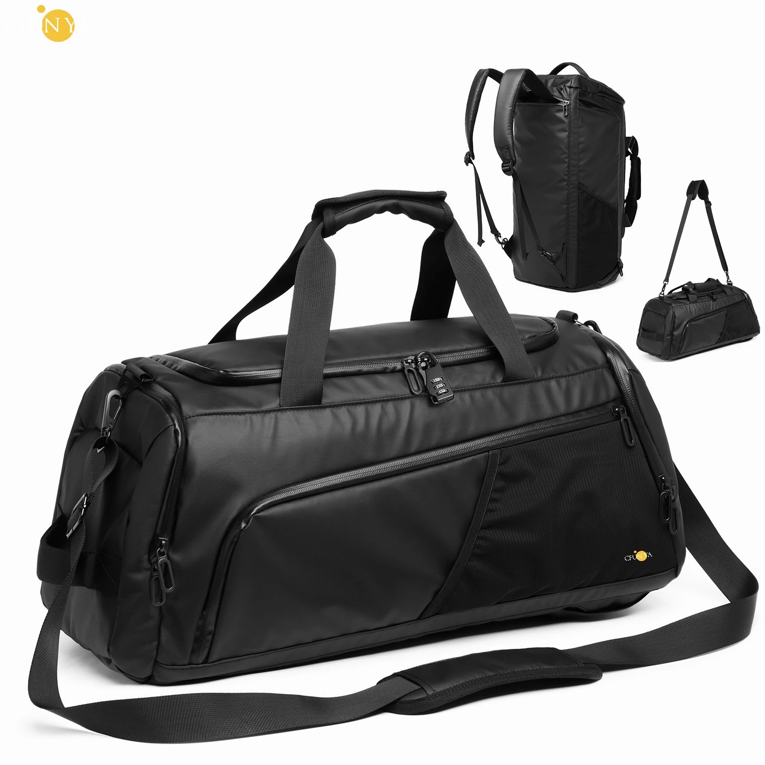 CFUN YA Luxury Man Travel Bag Waterproof Portable Multi-functional Male Anti-Theft Backpack Luggage Handbag Fitness Cross Bag 
CFUN YA Luxury Man Travel Bag Waterproof Portable Multi-functional Male Anti-Theft Backpack Luggage Handbag Fitness Cross Bag