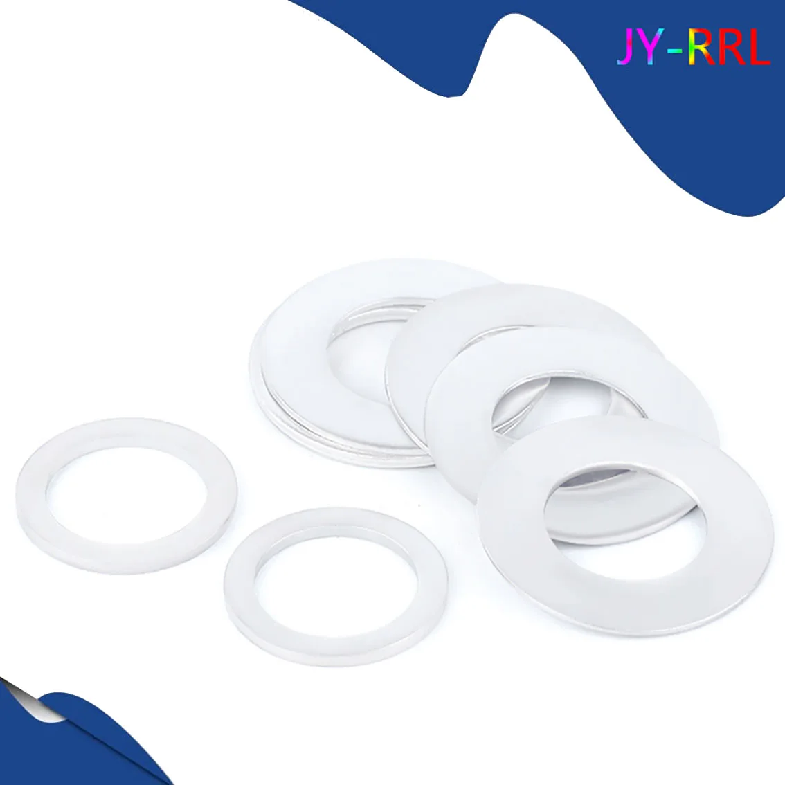 M3-M20 Aluminum Alloy Flat Washer Flat Ring Gasket Plug Oil Seal Fittings Washers Assortment Fastener Hardware Accessories
M3-M20 Aluminum Alloy Flat Washer Flat Ring Gasket Plug Oil Seal Fittings Washers Assortment Fastener Hardware Accessories